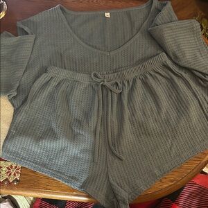 Cozy Blue Loungewear Set